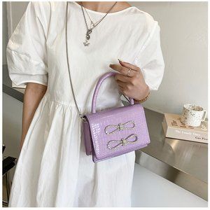 bag Bow tie bag cross-body bag Women's